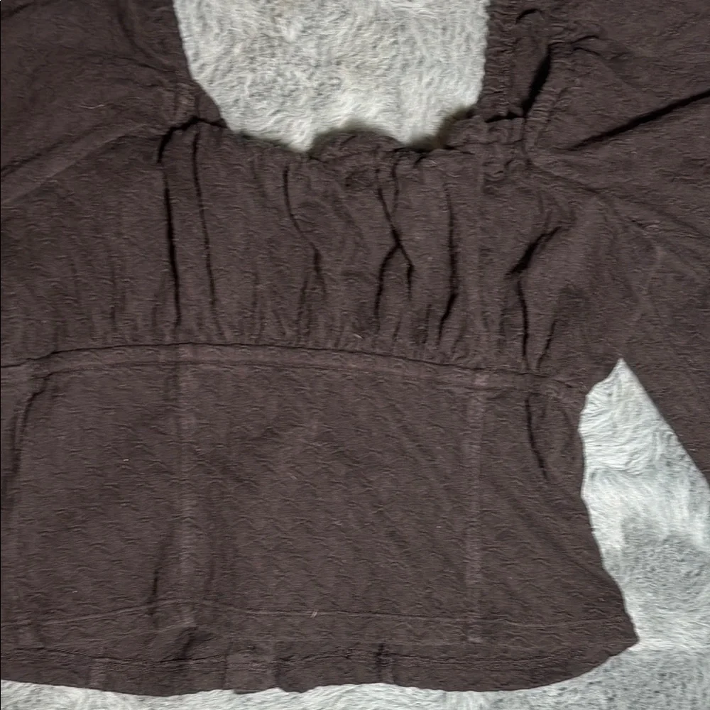 Free People Women’s Black‎ Corset Look Top